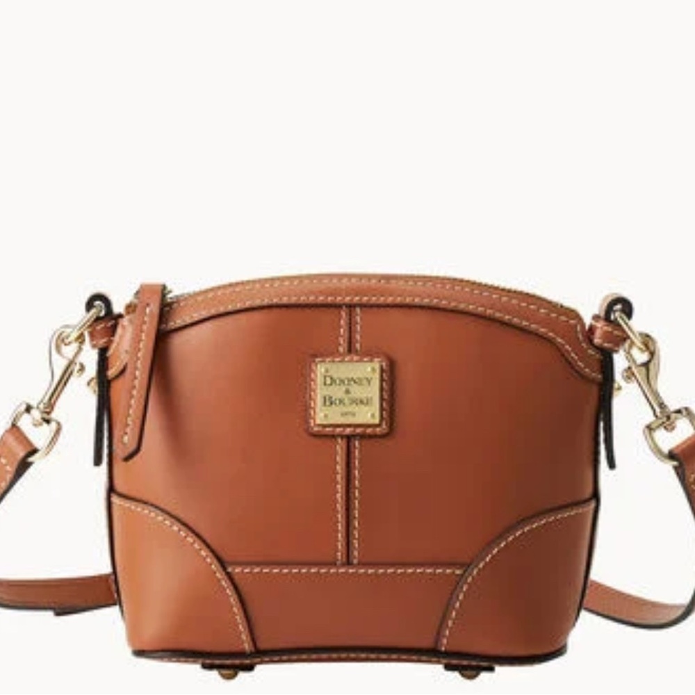 Dooney & Bourke Leather Mini Domed Crossbody
